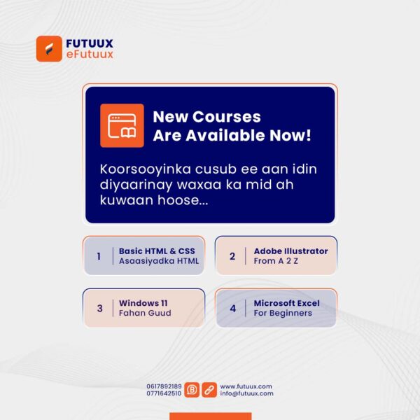 Course Publishing Poster Design Template (PSD)